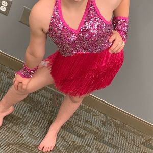 Dance costume worn one time